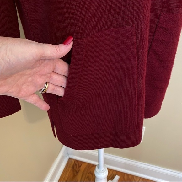 J. Crew Pocket Tunic 100% Merino Wool Sweater - S - Picture 5 of 12